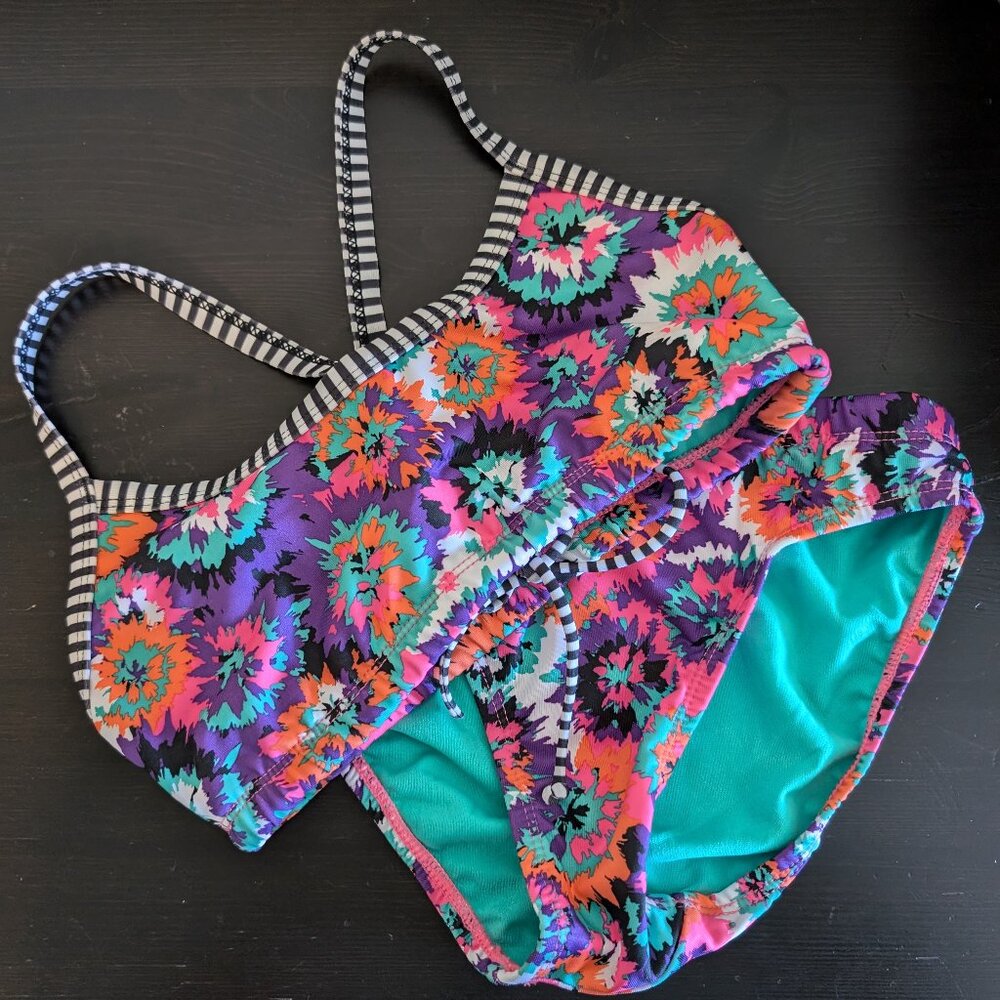 NWOT Dolfin Uglies Two-Piece Workout Swimsuit (Size S)